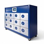Daweda 12 Cabinets 15.8KW Smart Battery Swap Station with ‌Silent Swivel Caster‌